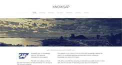 Desktop Screenshot of knowsap.com